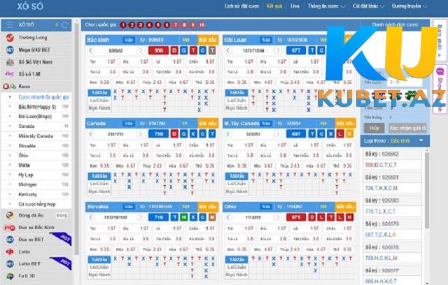 Các cửa cược Keno đa dạng Các cửa cược Keno đa dạng