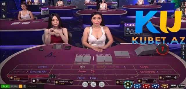 Giao diện chơi Baccarat tại nhà cái Kubet Giao diện chơi Baccarat tại nhà cái Kubet