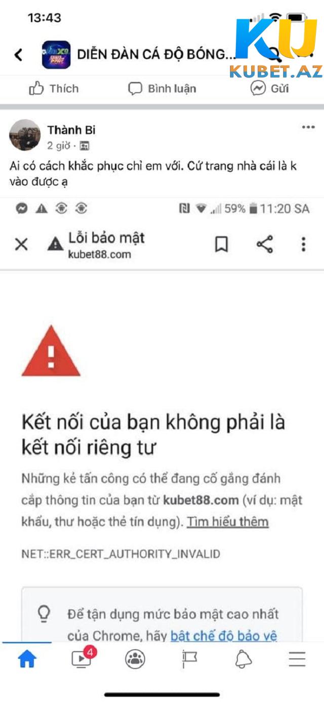 Link vào Kubet không truy cập được Link vào Kubet không truy cập được