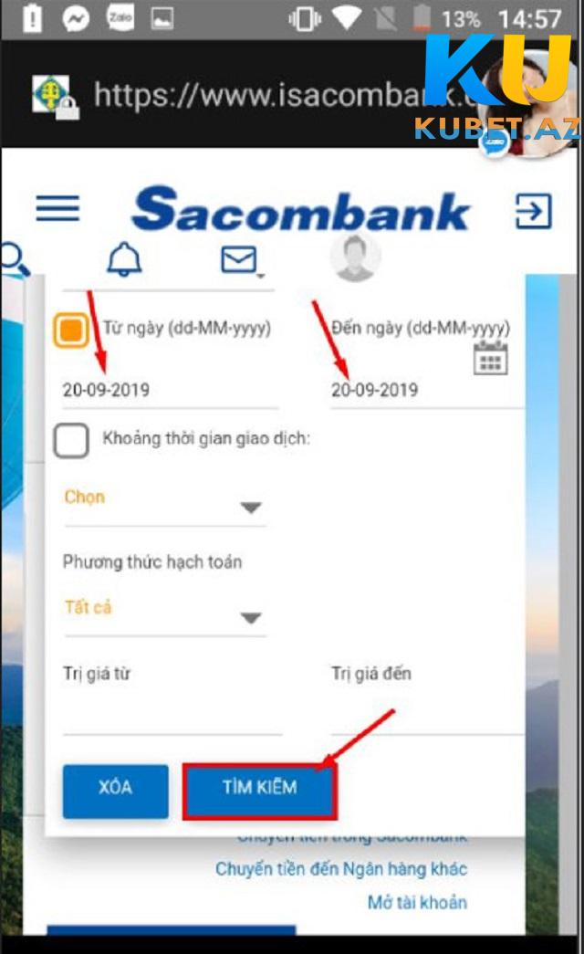 Tra cứu mã giao dịch Sacombank Tra cứu mã giao dịch Sacombank